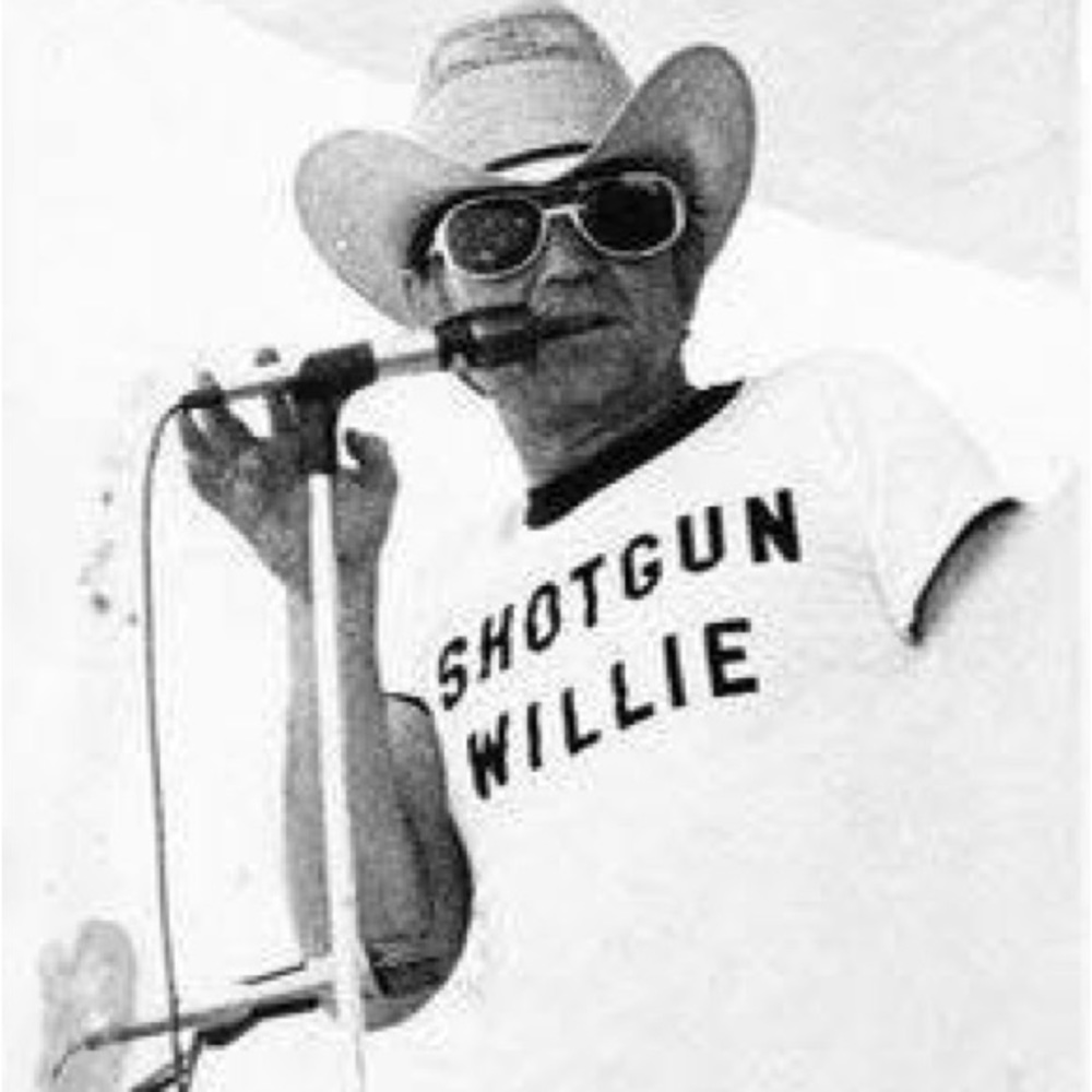 WILLIE NELSON Aka (Shot Gun Willie) Ringer Tee - Picture 5 of 12